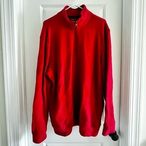 Mens Nautica Red Sweater Size XL